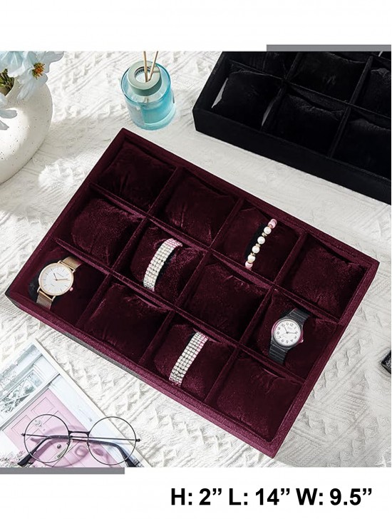 VELVET JEWELLERY & WATCH DISPLAY